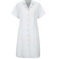 Red Kap Short Sleeve Dress - White